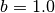 b=1.0